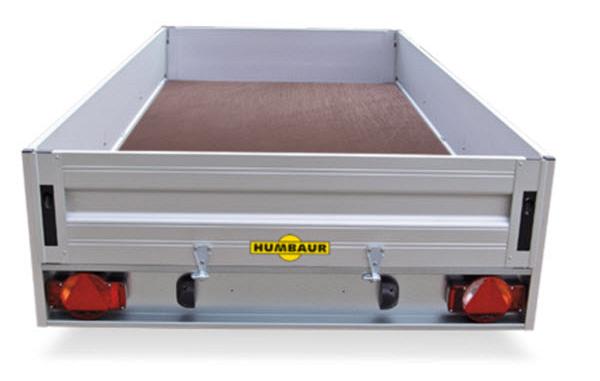Humbaur HA Alu 2as geremd 303x150x35cm 2000/2500kg