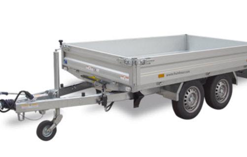 Humbaur HUK achterw kipper 2-as 314x175x30cm 2700/3000kg