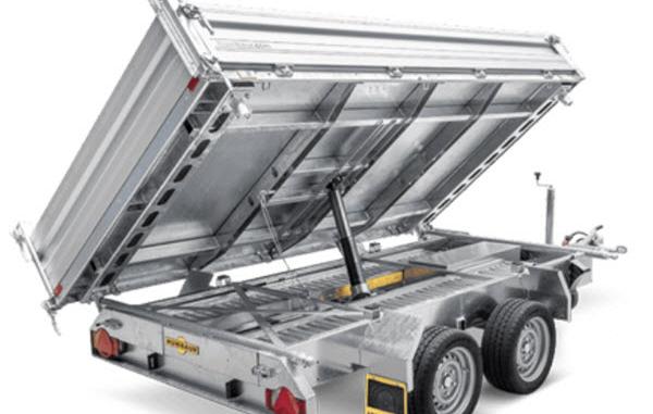 Humbaur HTK 3-zijdige kipper 410x210x35cm 3000/3500kg