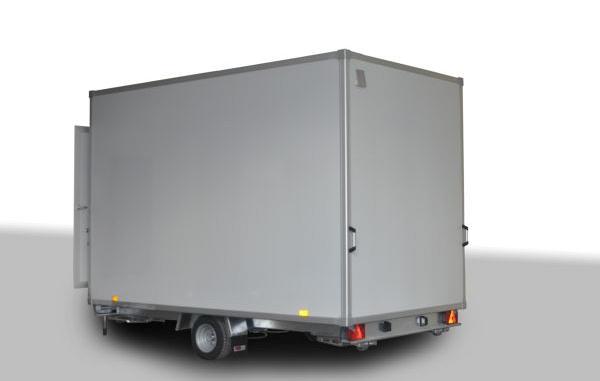 Economy verkoopwagen DT3-57 1as geremd 357x200x230cm 1300kg