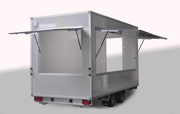 Economy verkoopwagen DT4-20 2as geremd 420x200x230cm 2500kg