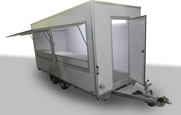 Economy verkoopwagen DT5-11 2as geremd 511x200x230cm 2000kg