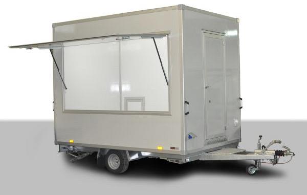 Economy verkoopwagen DT2-50 1as geremd 250x220x230cm 1300kg
