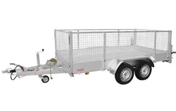 Anssems Autotransporter AMT2500 2-as geremd 407x180cm/2500kg