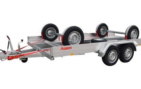Anssems Autotransporter AMT1300ECO 1-as 400x188cm/1300kg