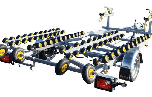 PEGA boottrailer voor waterscooters/jetski's