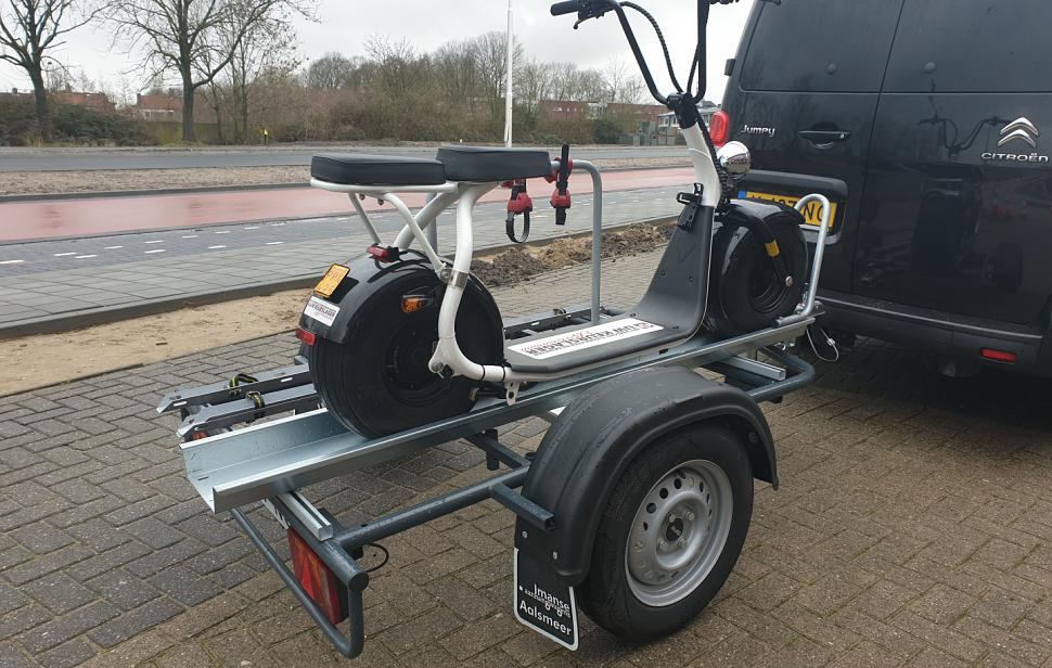 Fietsen aanhanger/step ongeremd