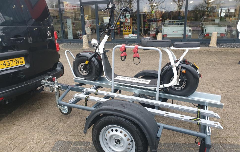 Fietsen aanhanger/step ongeremd
