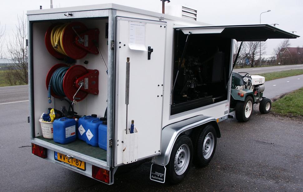 Gesloten aanhanger/werkplaats