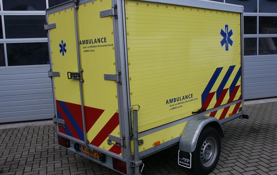 Ambulance aanhangwagen