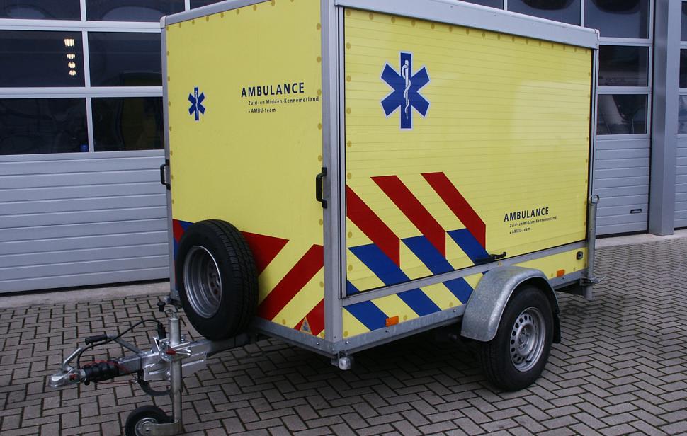 Ambulance aanhangwagen