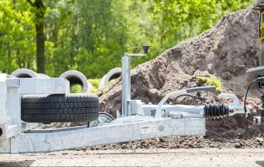 Henra Tridemas Machinetransporter 400x190x27cm / 3500kg