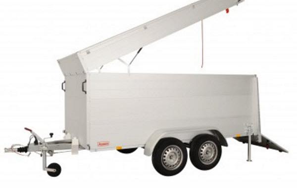 Anssems Bagagewagen GTT1500VT2 geremd  301x126cm/1500kg 