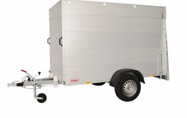 Anssems Bagagewagen GTB1200VT3 geremd  251x126cm/1200kg 