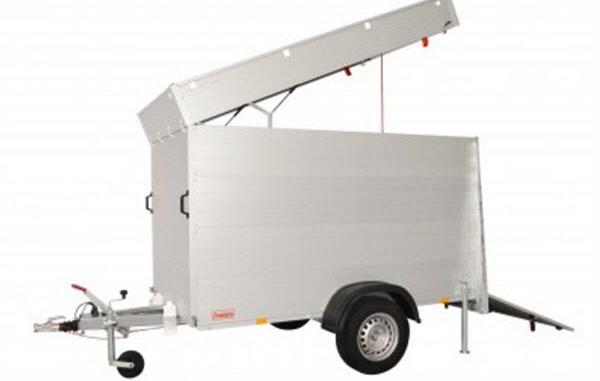 Anssems Bagagewagen GTB1200VT3 geremd  251x126cm/1200kg 