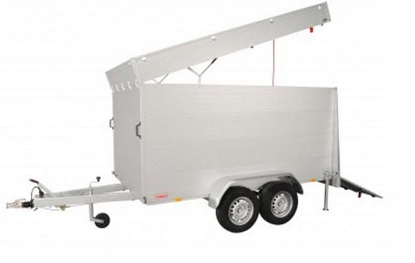 Anssems Bagagewagen GTT2500VT4 geremd  301x151cm/2500kg 