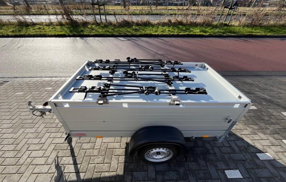 Anssems Bagagewagen 200x100x48 + 4 fietsendrager