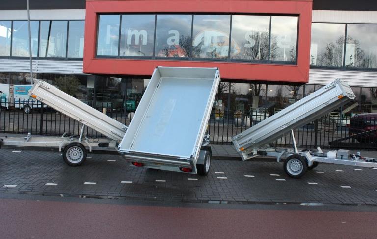 Humbaur kleine kipper elektr. bediend
