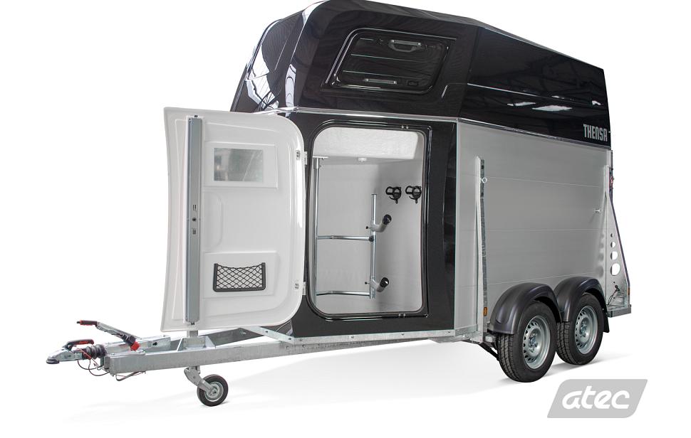 Atec Thensa 2 pds alu 2500 kg met zadelkamer