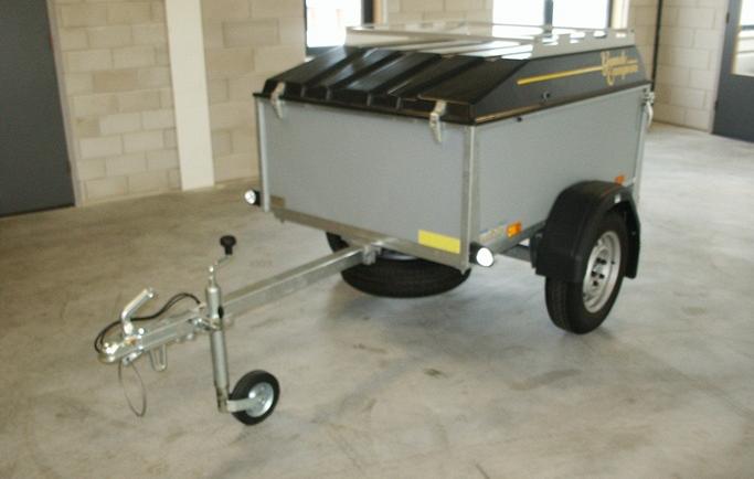 Saris bagagewagen RT500 154x103x64