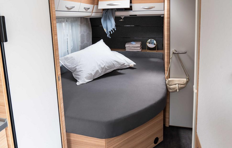Walra Hoeslaken Frans Bed rechts Antraciet
