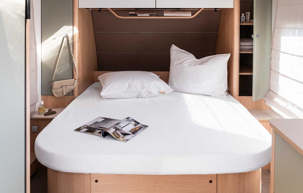 Walra hoeslaken queensbed wit