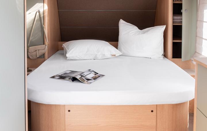 Walra hoeslaken queensbed wit