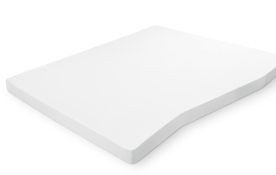Walra hoeslaken hefbed dwarsbed wit