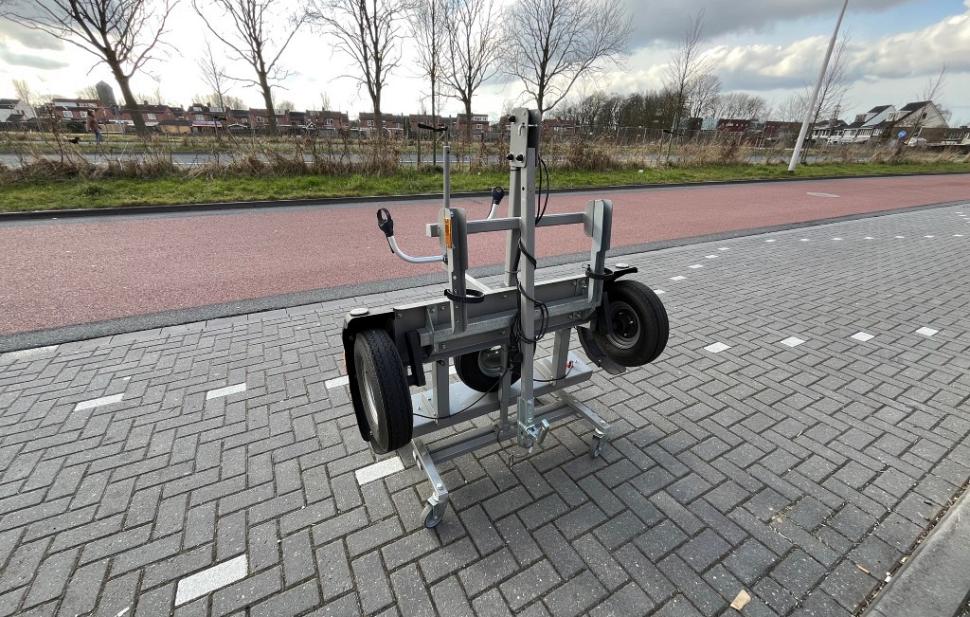 Fiets aanhanger voor 2 fietsen