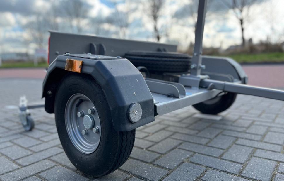 Fiets aanhanger voor 2 fietsen