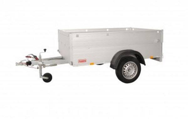 Anssems Bagagewagen GTB750-211HT 1as rem 211x126x48cm/750kg 