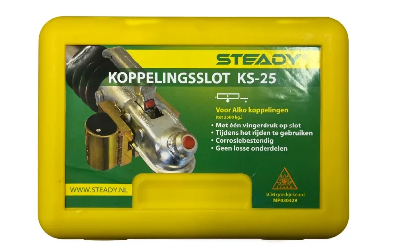 Steady KS-25 koppelingsslot  / SCM Gekeurd