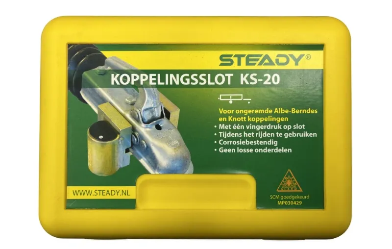 Steady KS-20 koppelingsslot  / SCM Gekeurd