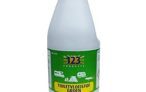 Toilet vloeistof groen 123