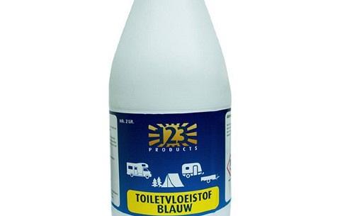 Toilet vloeistof blauw 123