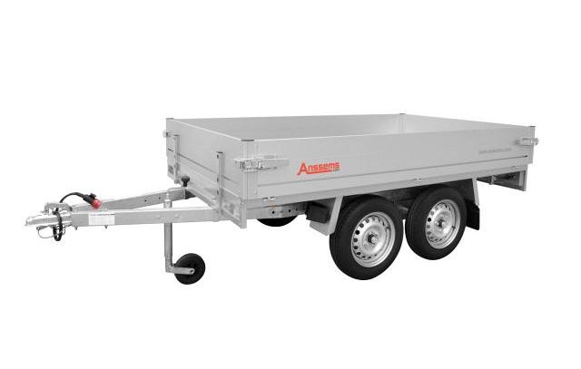 Anssems plateauwagen PLTT750 2-as ongeremd 305x150cm/750kg