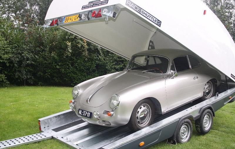 Brian James Race Shuttle 2 2-as laadvloer 4.3 m vast/kantelbaar