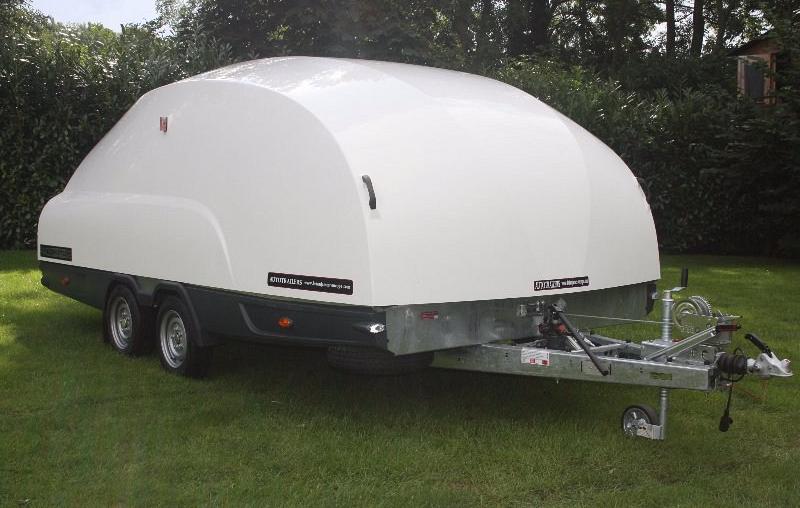 Brian James Race Shuttle 2 2-as laadvloer 4.3 m vast/kantelbaar