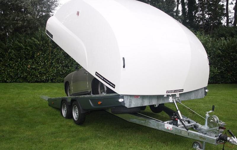 Brian James Race Shuttle 2 2-as laadvloer 4.3 m vast/kantelbaar