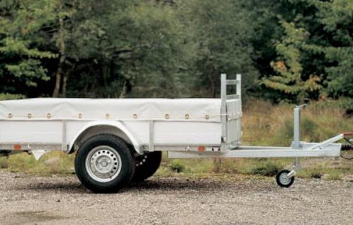 Anssems bakwagen BSX1350 1as geremd 205x120x35cm 1350kg