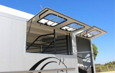 ChevalLiberté MINIMAX Alu 3prds diagonaal 400x207x225cm/3000kg
