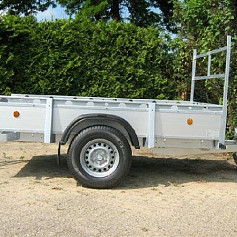 Henra bakwagen BA102513 1as ongeremd  257x135 cm 750kg