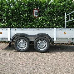 Henra bakwagen BA203013 2as geremd 307x135 cm 2000kg