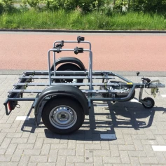 Fietsen aanhanger ongeremd 