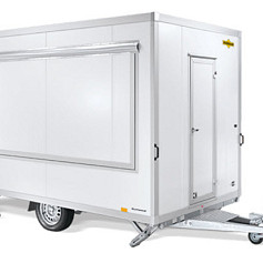 Humbaur Type HVK Verkoopwagen leeg 1-as 369x213x228cm 1300/1500/1800kg