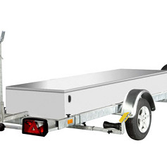 PEGA boottrailer voor catamarans