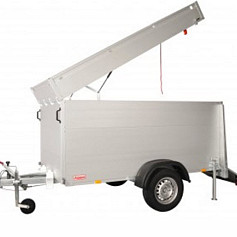 Anssems Bagagewagen GTB750VT2 geremd  211x126cm/750kg 