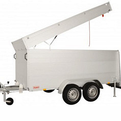 Anssems Bagagewagen GTT1500VT2 geremd  301x126cm/1500kg 