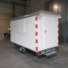 Anssems Schaftwagen PTS 1as 390x188x211cm 1400kg/toilet
