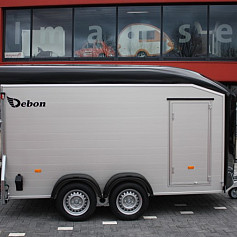 DeBon Roadster 700L Alu +zijdeur 2as rem 378x185x200cm 2600kg